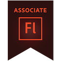 Adobe Certified Associate in Interactive Media Using Adobe Flash Professional Badge